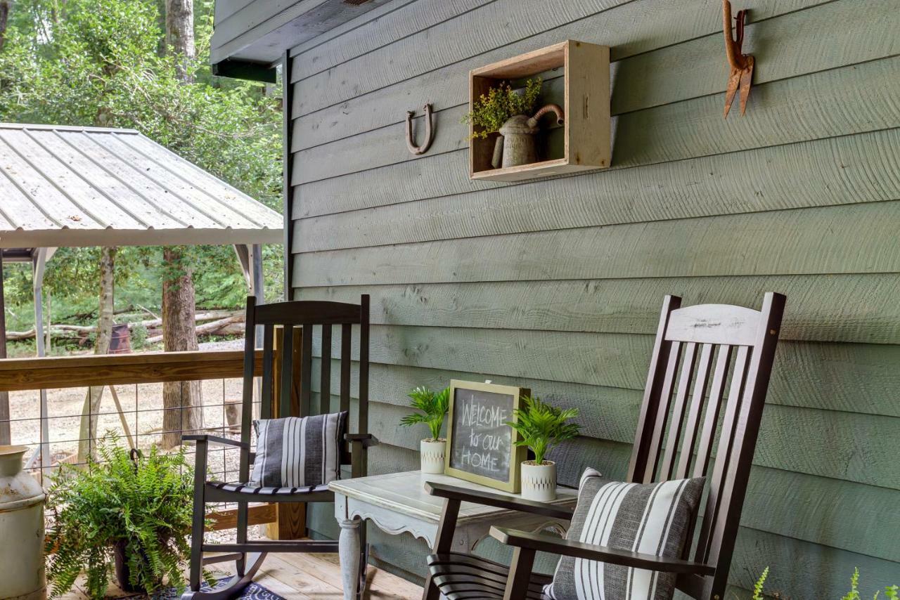 Coffee Creek Cabin Sautee Nacoochee Экстерьер фото