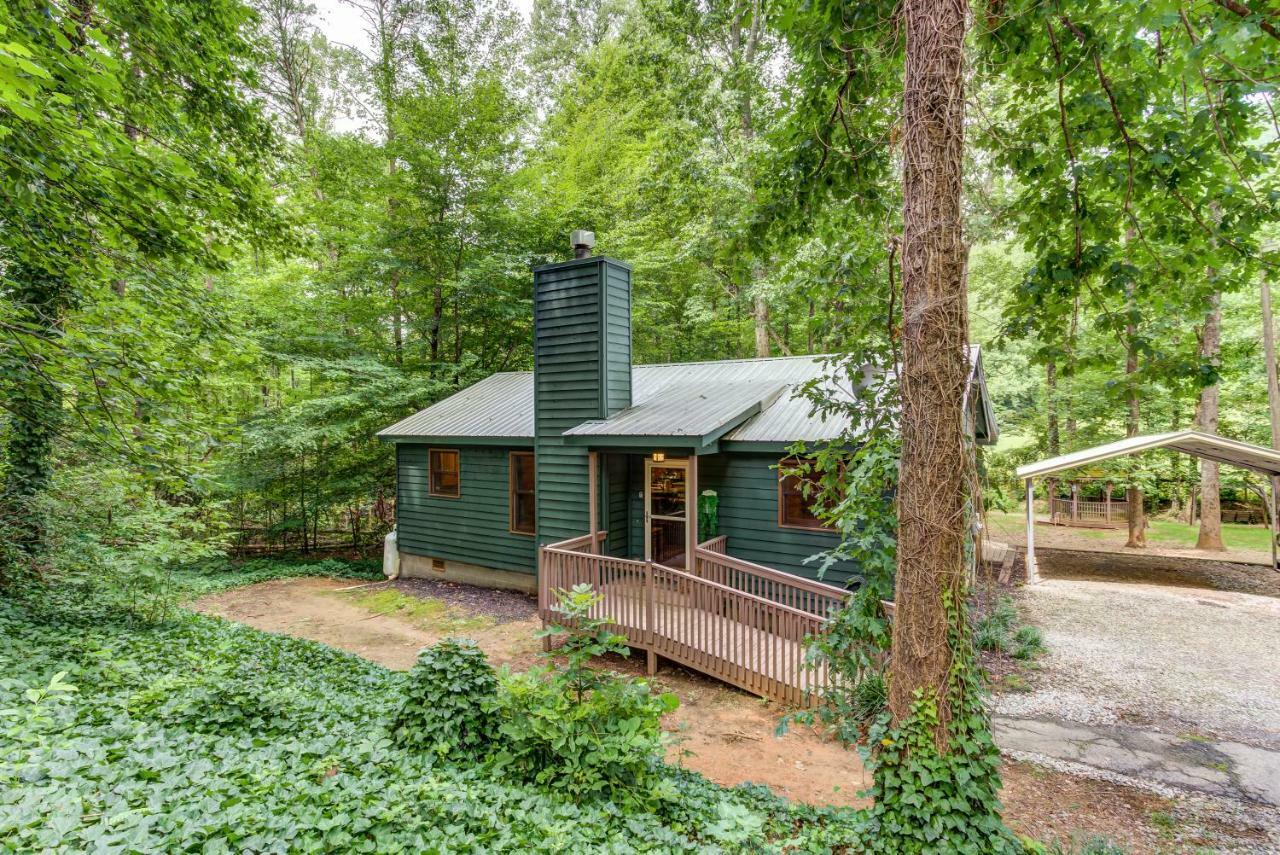 Coffee Creek Cabin Sautee Nacoochee Экстерьер фото